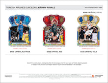 Load image into Gallery viewer, 2023/24 Panini Crown Royale Euroleague Basketball Hobby Box