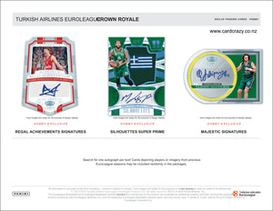 2023/24 Panini Crown Royale Euroleague Basketball Hobby Box