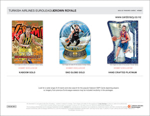 2023/24 Panini Crown Royale Euroleague Basketball Hobby Box