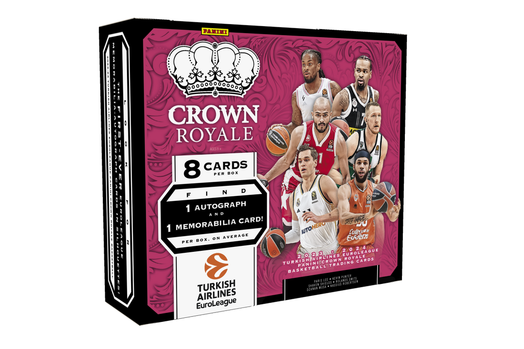 2023/24 Panini Crown Royale Euroleague Basketball Hobby Box