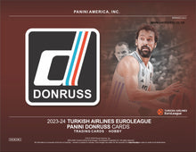 Load image into Gallery viewer, 2023/24 Panini Donruss Euroleague Hobby Box