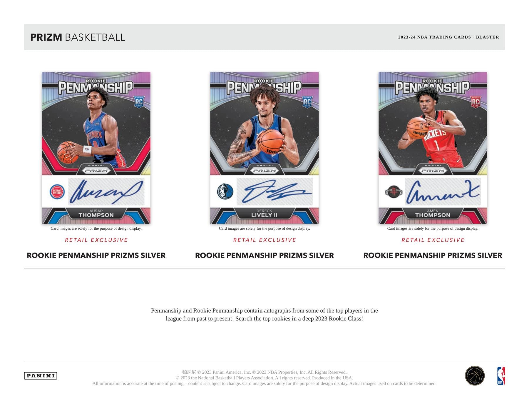 2023/24 Panini Prizm Basketball Blaster Box – cardcrazy