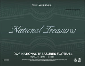 2023 Panini National Treasures Football Hobby Box