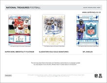 Load image into Gallery viewer, 2023 Panini National Treasures Football Hobby Box