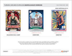 2024/25 Panini Donruss Euroleague Basketball Hobby Box