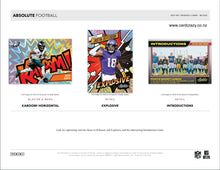 Load image into Gallery viewer, 2024 Absolute Football 6-Pack Blaster Box