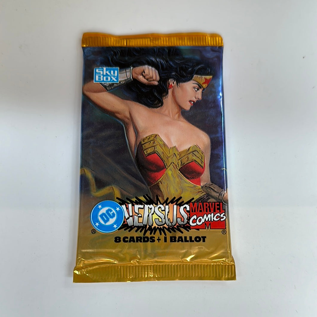 1995 Skybox DC Versus Marvel Cards Pack