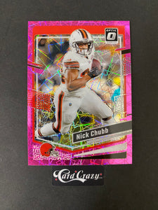 Nick Chubb - Pink Velocity 17/79 - Optic FB 2023