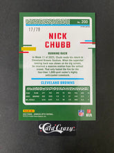 Load image into Gallery viewer, Nick Chubb - Pink Velocity 17/79 - Optic FB 2023