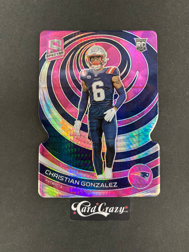 Christian Gonzalez RC (Patriots) - Pink 14/20 - Spectra FB 2023