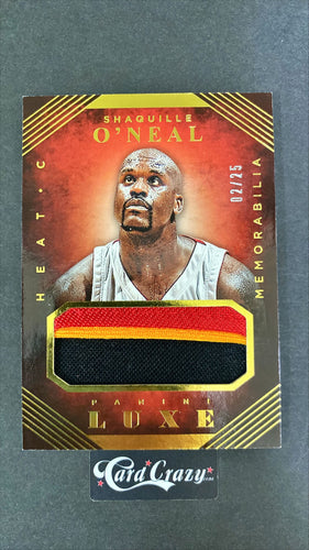 Shaquille O'Neal (Miami Heat) - Jersey Patch 02/25 - Luxe 2015/16