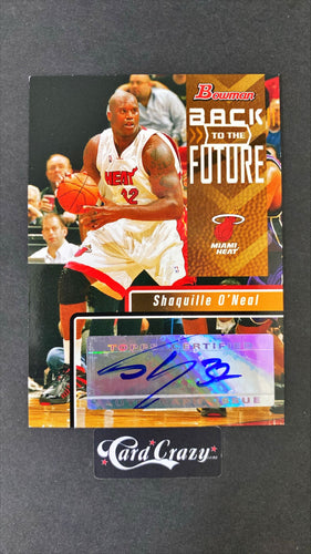 Shaquille O'Neal (Miami Heat) - Autograph - Bowman 2005