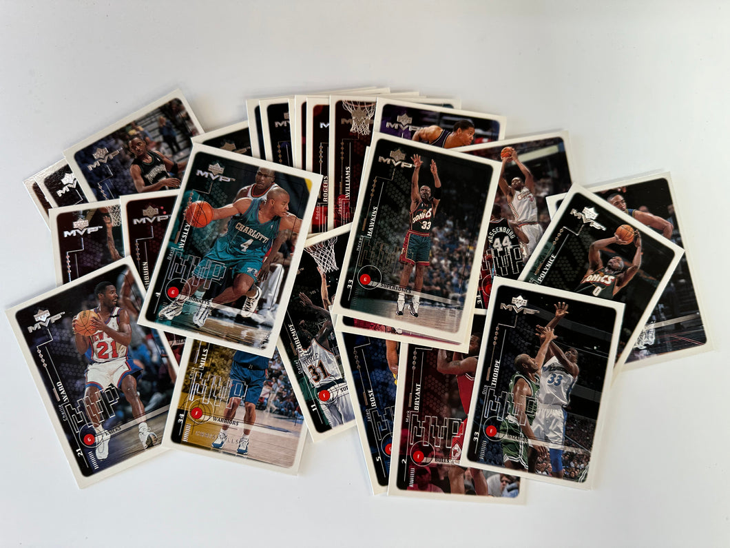 1999 Upper Deck MVP Basketball Cards