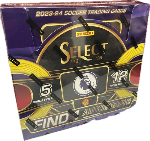 2023/24 Panini Select Premier League Soccer International Hobby Box