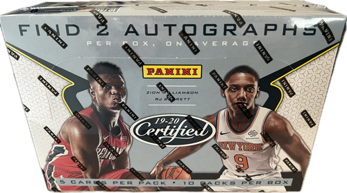 2019/20 Panini Certified Basketball Hobby Box