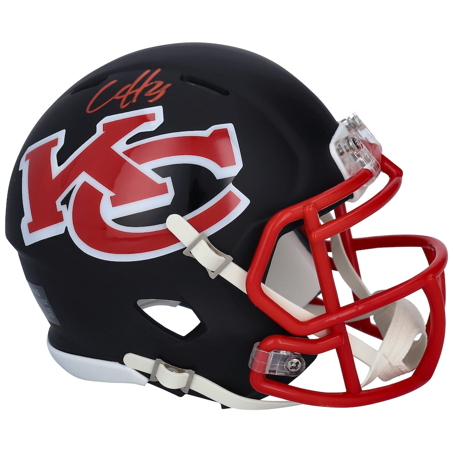 Clyde Edwards-Helaire Autographed Mini Helmet – Cardcrazy