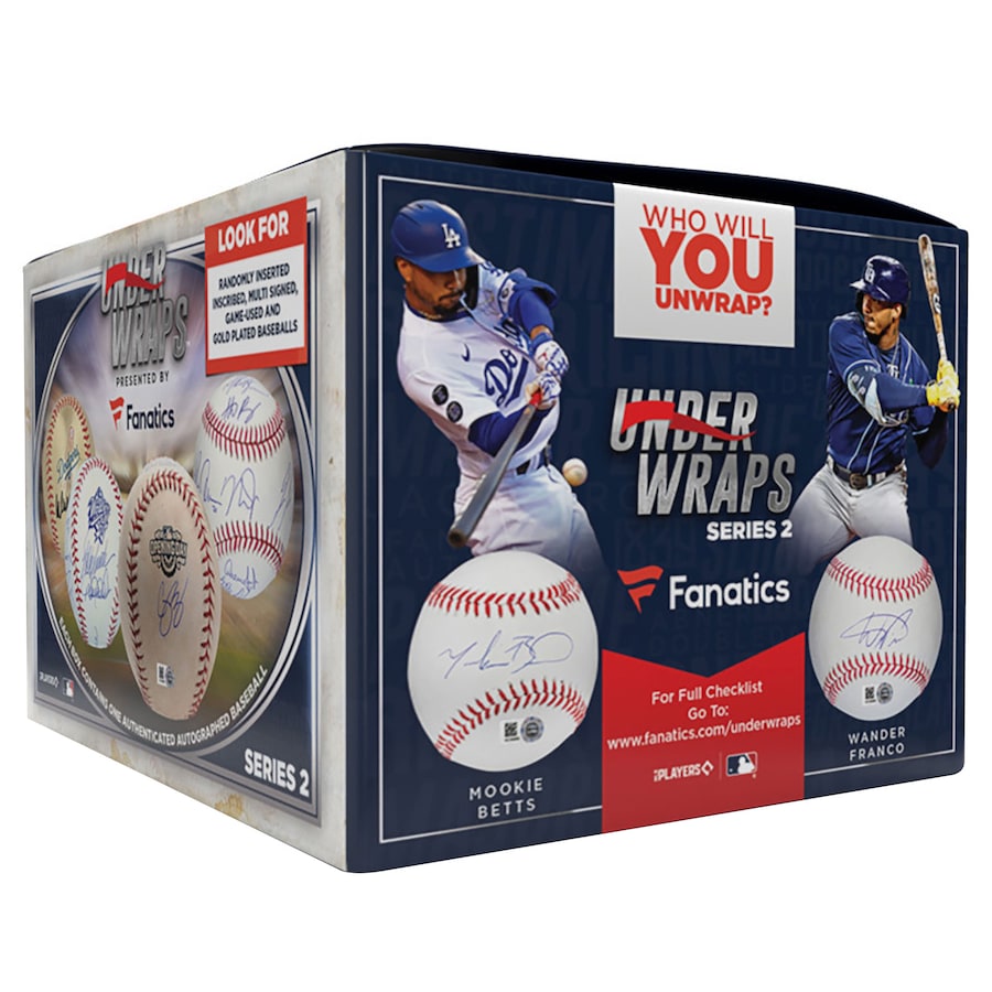 Fanatics Authentic 2022 Under Wraps Series 2 Baseball Box cardcrazy