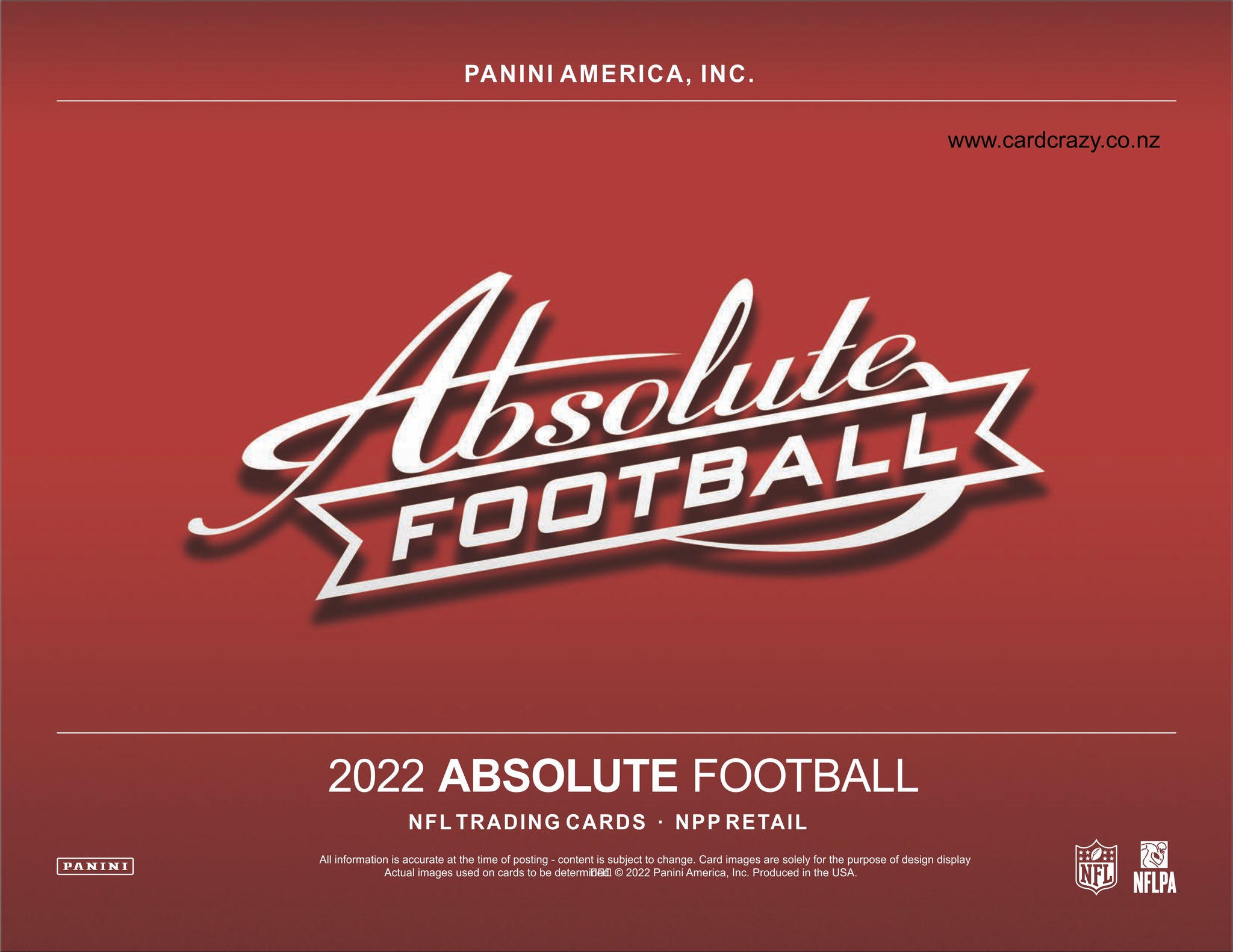 2022 Panini Absolute Football Fat Pack – cardcrazy
