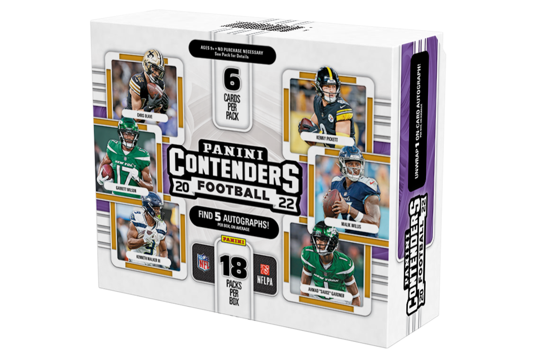 2021 Panini Contenders Football Fat Pack